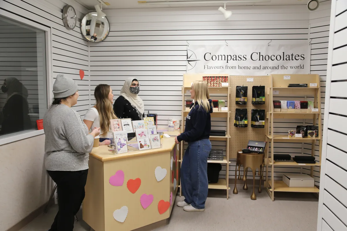 Nourishment Nook store at Glenrose Rehabilitation Hospital